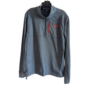 The North Face Large | Wander 1/4‎ Zip Pullover FlashDry Hiking Camping Fishing